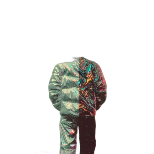 jacket, creature, face, umbrella transparent PNG cut-out