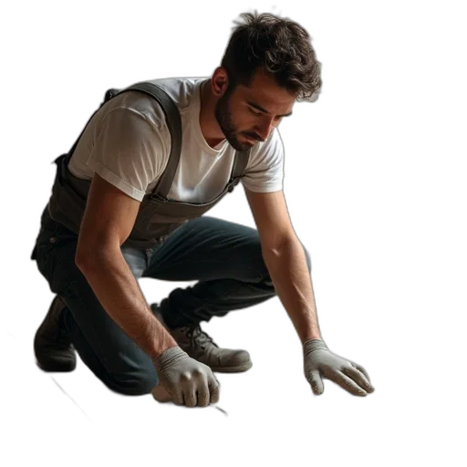 staff, photorealistic, oil painting, worker transparent PNG cut-out