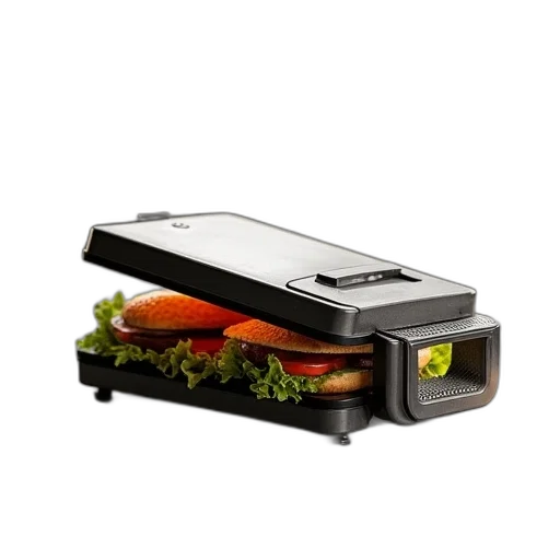 food, robot, morcado, sandwich transparent PNG cut-out