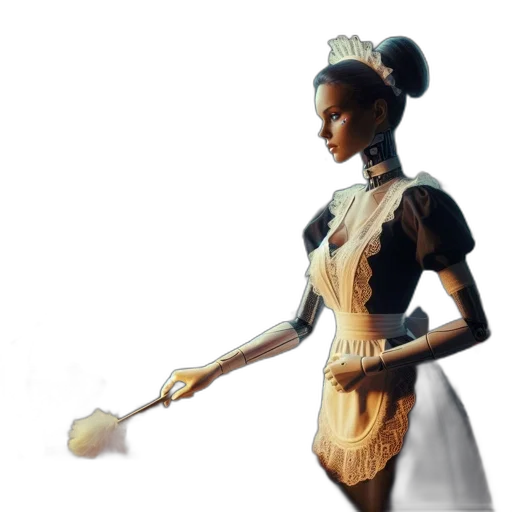 dress, staff, crown, jewelry transparent PNG cut-out