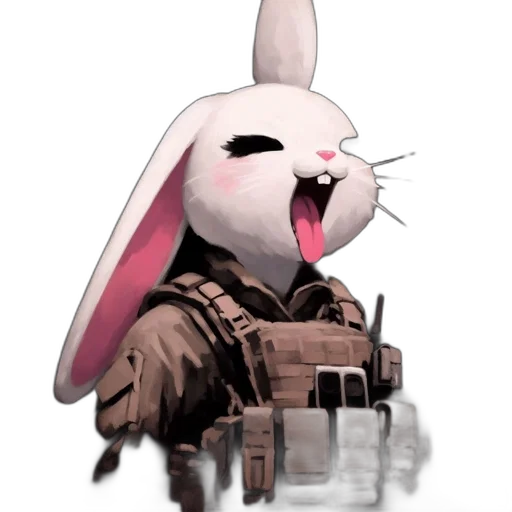 weapon, animal, staff, creature transparent PNG cut-out