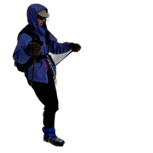 jacket, staff, weapon, umbrella transparent PNG cut-out