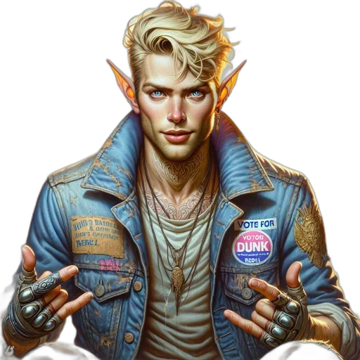 jacket, face, cyberpunk, concept art transparent PNG cut-out