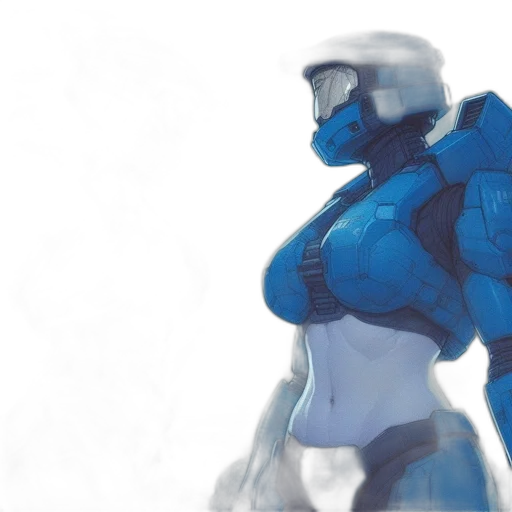 robot, weapon, jacket, concept art transparent PNG cut-out