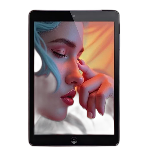 face, photorealistic, fantasy art, 3d render transparent PNG cut-out