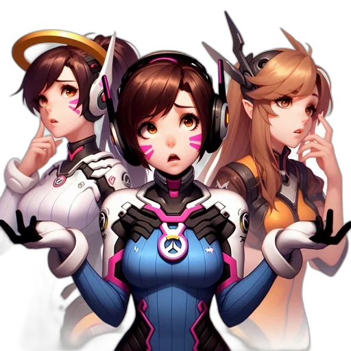 staff, robot, weapon, face transparent PNG cut-out