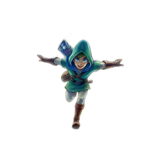 weapon, robot, staff, jacket transparent PNG cut-out