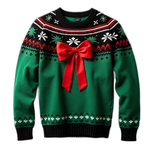 close-up, green, black, christmas transparent PNG cut-out
