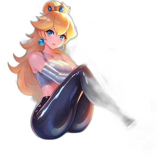 crown, dress, weapon, staff transparent PNG cut-out