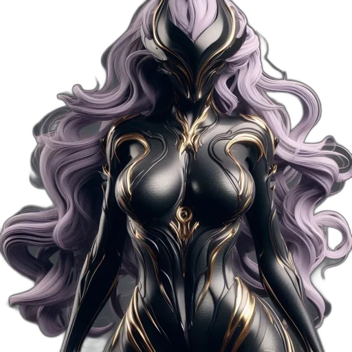 mask, dress, crown, hair transparent PNG cut-out