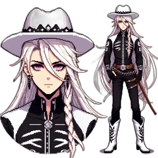 hat, concept art, pixel art, cartoon transparent PNG cut-out