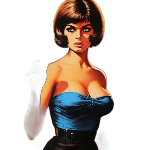 dress, face, staff, jacket transparent PNG cut-out