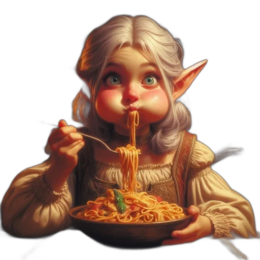 food, face, dragon, staff transparent PNG cut-out