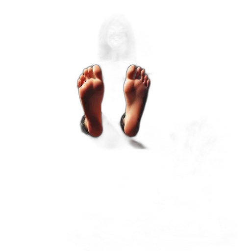 shoes, face, mask, creature transparent PNG cut-out