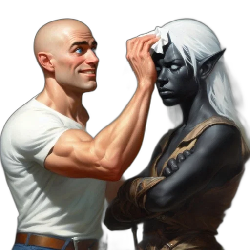 face, mask, concept art, fantasy art transparent PNG cut-out