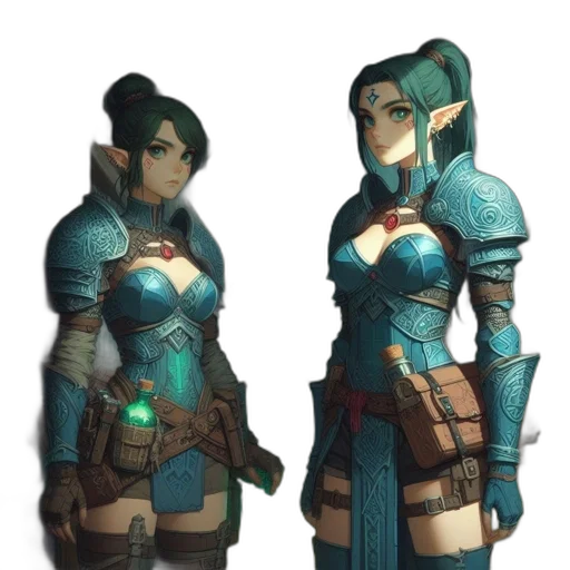 staff, concept art, 3d render, fantasy art transparent PNG cut-out