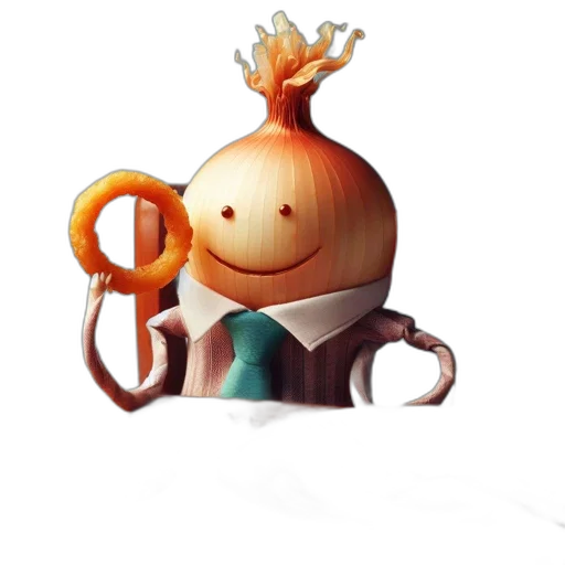 robot, crown, staff, creature transparent PNG cut-out