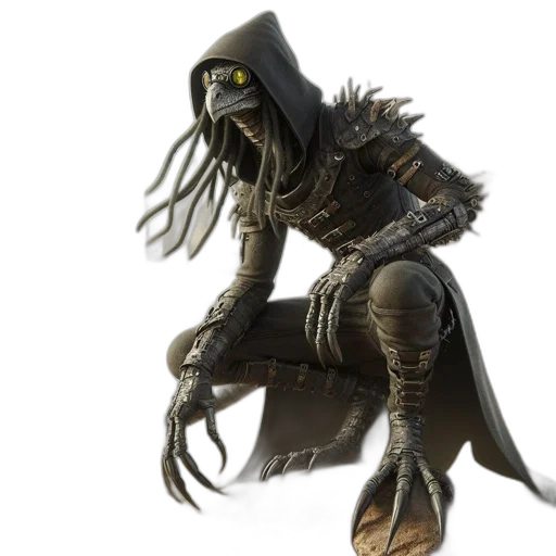 mask, creature, concept art, fantasy art transparent PNG cut-out