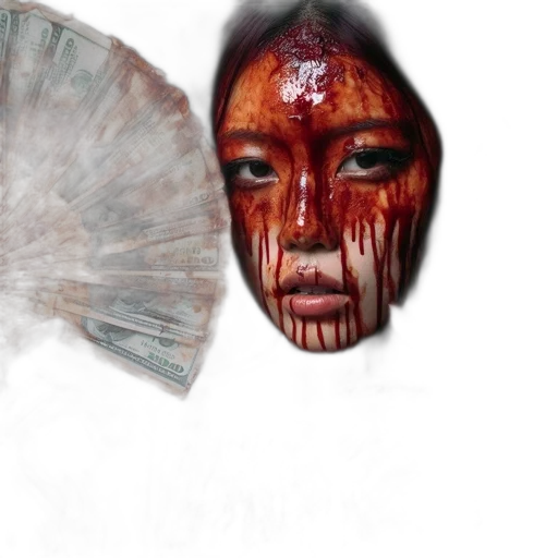 mask, face, creature, umbrella transparent PNG cut-out