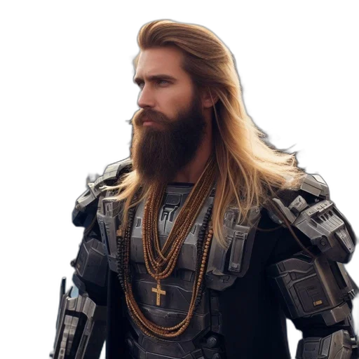 hair, sword, concept art, fantasy art transparent PNG cut-out