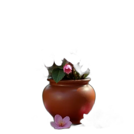 crown, flower, hat, creature transparent PNG cut-out