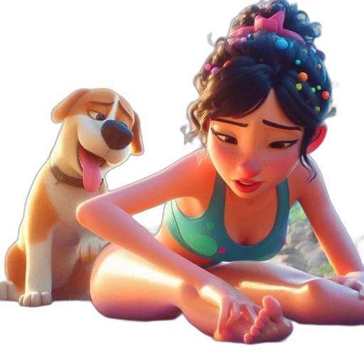 concept art, 3d render, photorealistic, cartoon transparent PNG cut-out