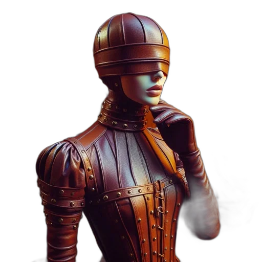 robot, dress, jacket, mask transparent PNG cut-out