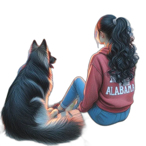 animal, creature, hair, jacket transparent PNG cut-out