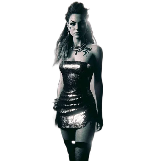dress, jewelry, concept art, fantasy art transparent PNG cut-out