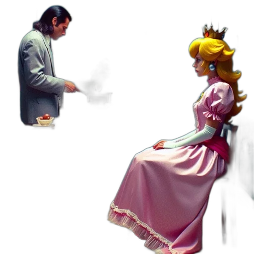 crown, jewelry, dress, staff transparent PNG cut-out