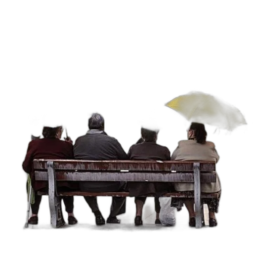 umbrella, furniture, staff, jacket transparent PNG cut-out
