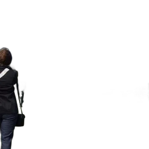 staff, jacket, umbrella, dress transparent PNG cut-out