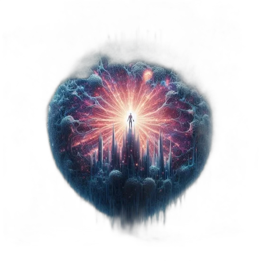 concept art, fantasy art, cyberpunk, pixel art transparent PNG cut-out