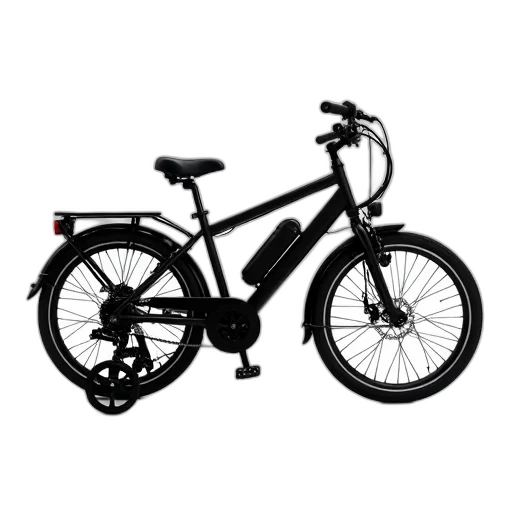 photorealistic, black, bicycle, seat transparent PNG cut-out