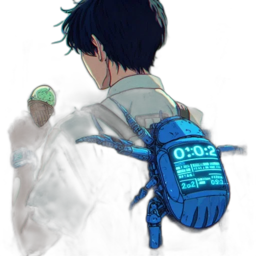 jacket, weapon, bottle, mask transparent PNG cut-out