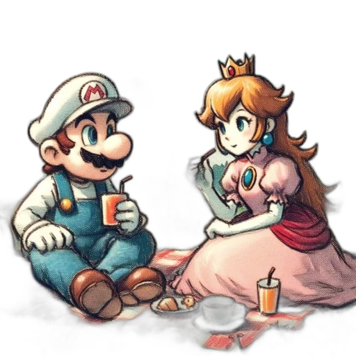 crown, dress, staff, weapon transparent PNG cut-out