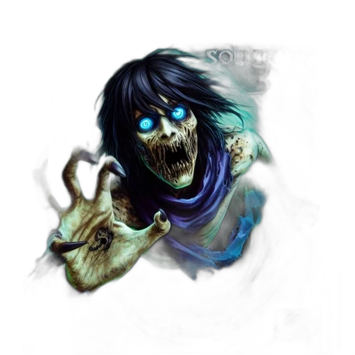 mask, creature, face, fantasy art transparent PNG cut-out