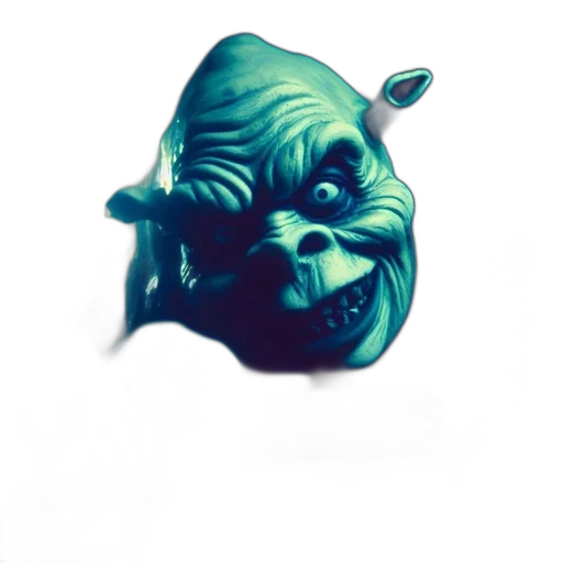 creature, mask, face, staff transparent PNG cut-out