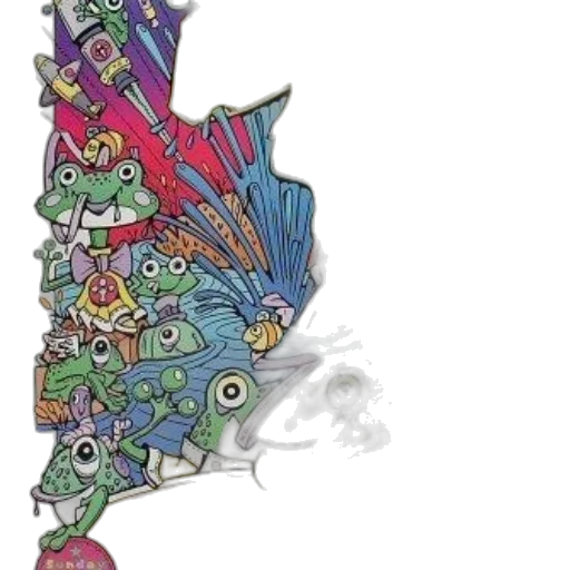 dragon, staff, mask, concept art transparent PNG cut-out