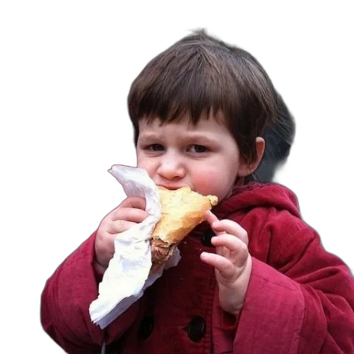 food, face, jacket, creature transparent PNG cut-out