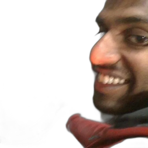 face, mask, creature, staff transparent PNG cut-out