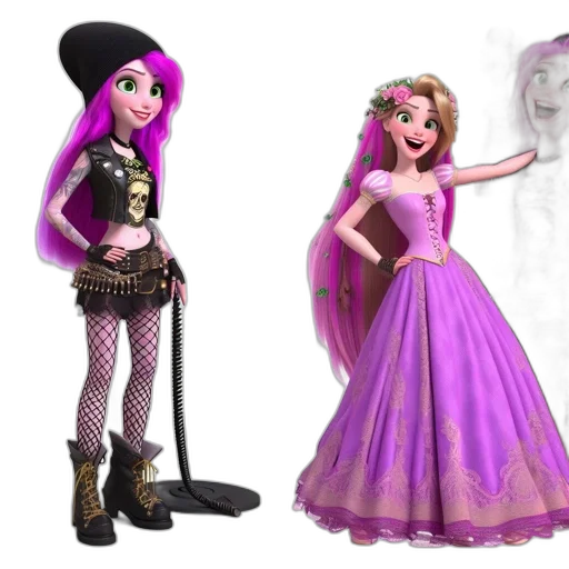 concept art, 3d render, cartoon, fantasy art transparent PNG cut-out