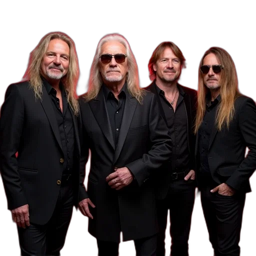 hair, famous, band, styx transparent PNG cut-out