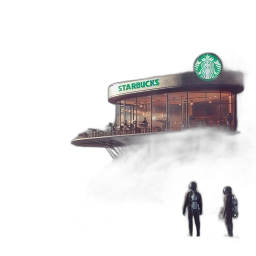 building, robot, umbrella, weapon transparent PNG cut-out