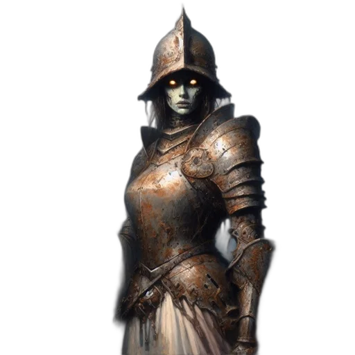 sword, staff, dress, mask transparent PNG cut-out