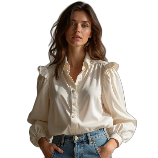 jacket, jewelry, earth tones, women transparent PNG cut-out