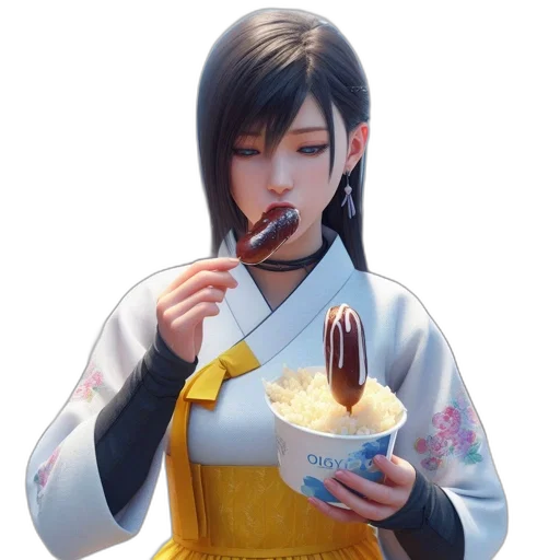 food, staff, concept art, photorealistic transparent PNG cut-out