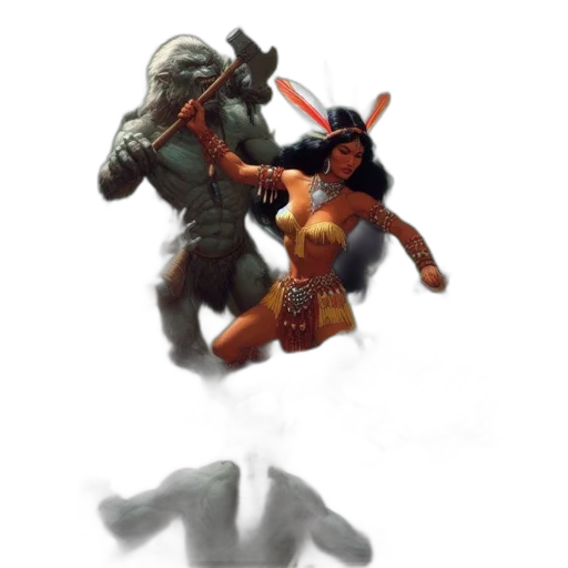 weapon, sword, creature, robot transparent PNG cut-out