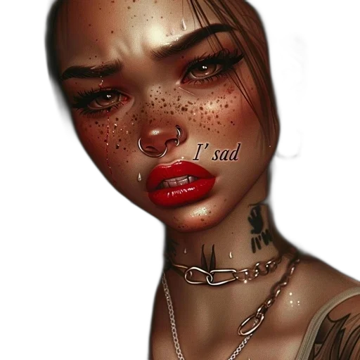 face, jewelry, mask, creature transparent PNG cut-out