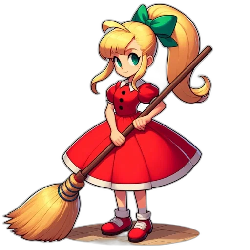 staff, dress, weapon, robot transparent PNG cut-out